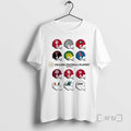 Officials Toy Team Helmets 2025 Cfp Field College Football Playoff 2025 2026 Premium T Shirts Hoodie, Sweatshirt
