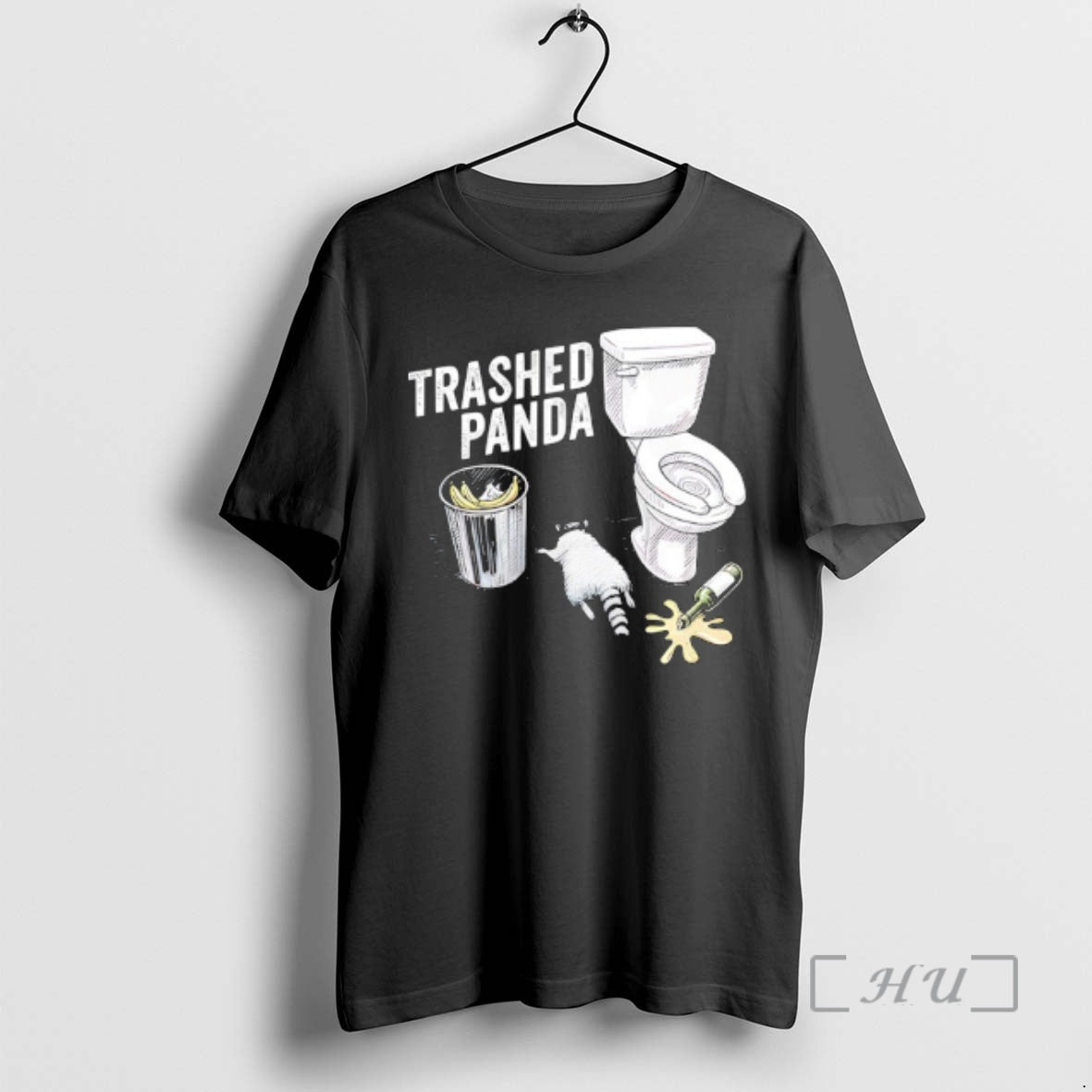 Officials Trashed Panda Funny Drunk Raccoon T-Shirts, Hoodie, Sweatshirt | ZylaModa.com
