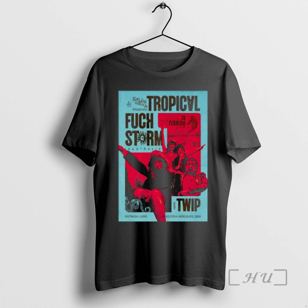 Officials Tropical Fuck Storm February 13 2026 In Queretaro Mexico T-Shirts, Hoodie, Sweatshirt | ZylaModa.com