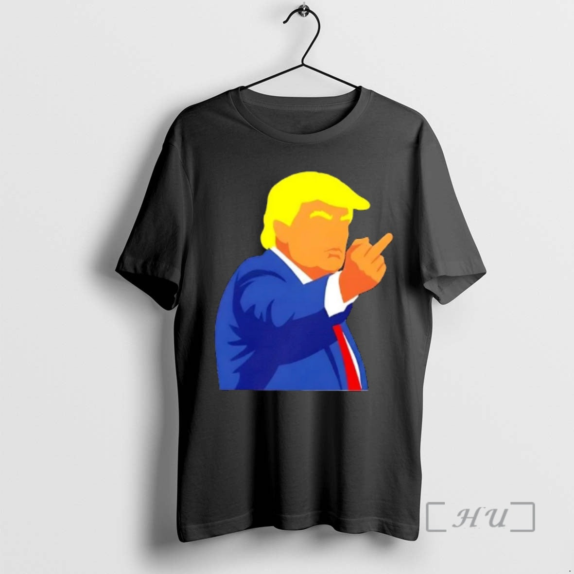 Officials Trump The Golden Leaders One Finger Salute Cartoon T-Shirts, Hoodie, Sweatshirt | ZylaModa.com
