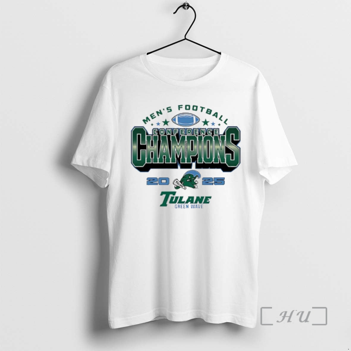 Officials Tulane Green Wave 2025 Mens Football Conference Champions T-Shirts, Hoodie, Sweatshirt | ZylaModa.com