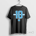 Officials Unc Football Drake Maye 10 Stripe T-Shirts, Hoodie, Sweatshirt | ZylaModa.com