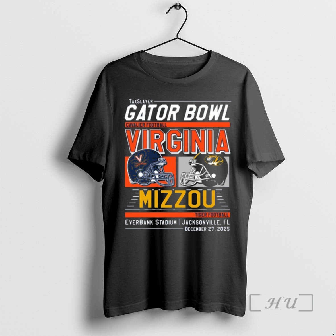Officials Virginia Cavaliers Vs Missouri Tigers 2025 Gator Bowl Helmet T-Shirts, Hoodie, Sweatshirt | ZylaModa.com