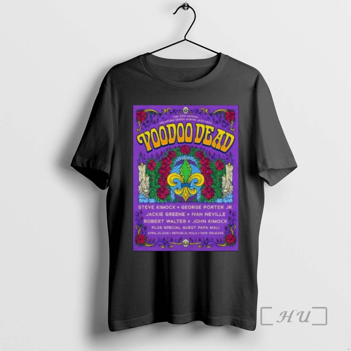 Officials Voodoo Dead April 25 2026 New Orleans La T-Shirts, Hoodie, Sweatshirt | ZylaModa.com