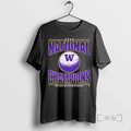 Officials Washington Huskies Mens Soccer Championship 2025 National Champions T-Shirts, Hoodie, Sweatshirt | ZylaModa.com
