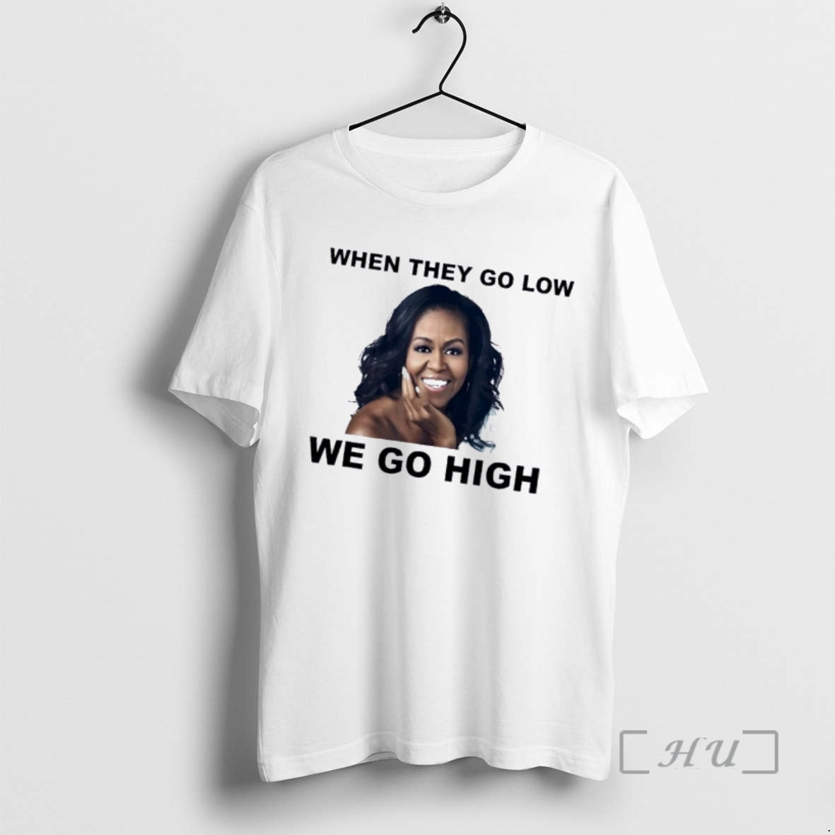 Officials When They Go Low We Go High Michelle Obama T-Shirts, Hoodie, Sweatshirt | ZylaModa.com