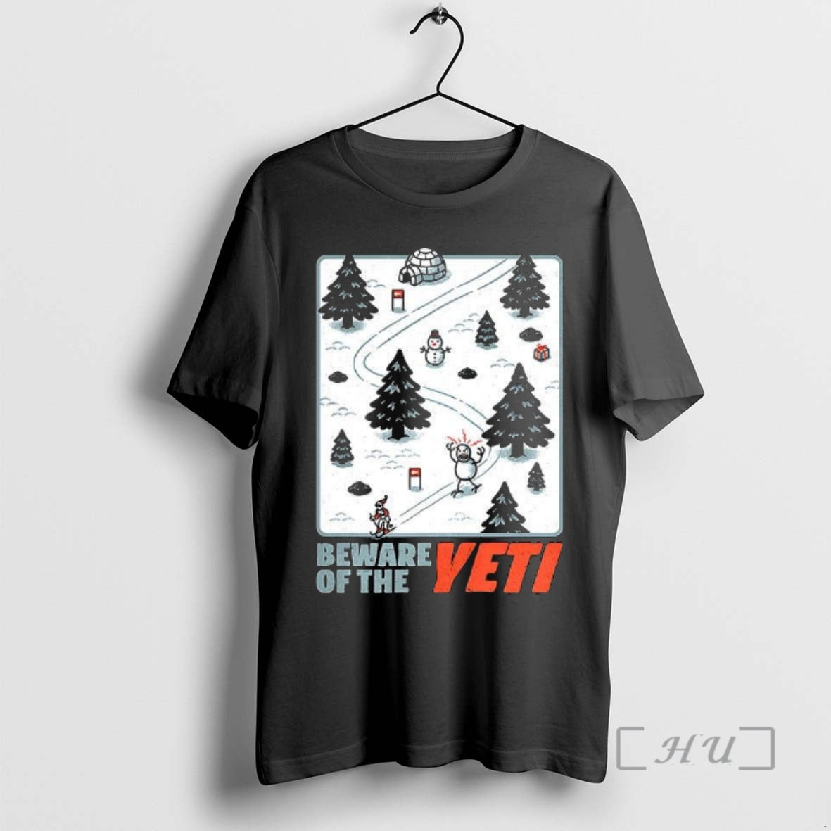 Officials Winter Skiing Game Beware Of The Yeti T-Shirts, Hoodie, Sweatshirt | ZylaModa.com