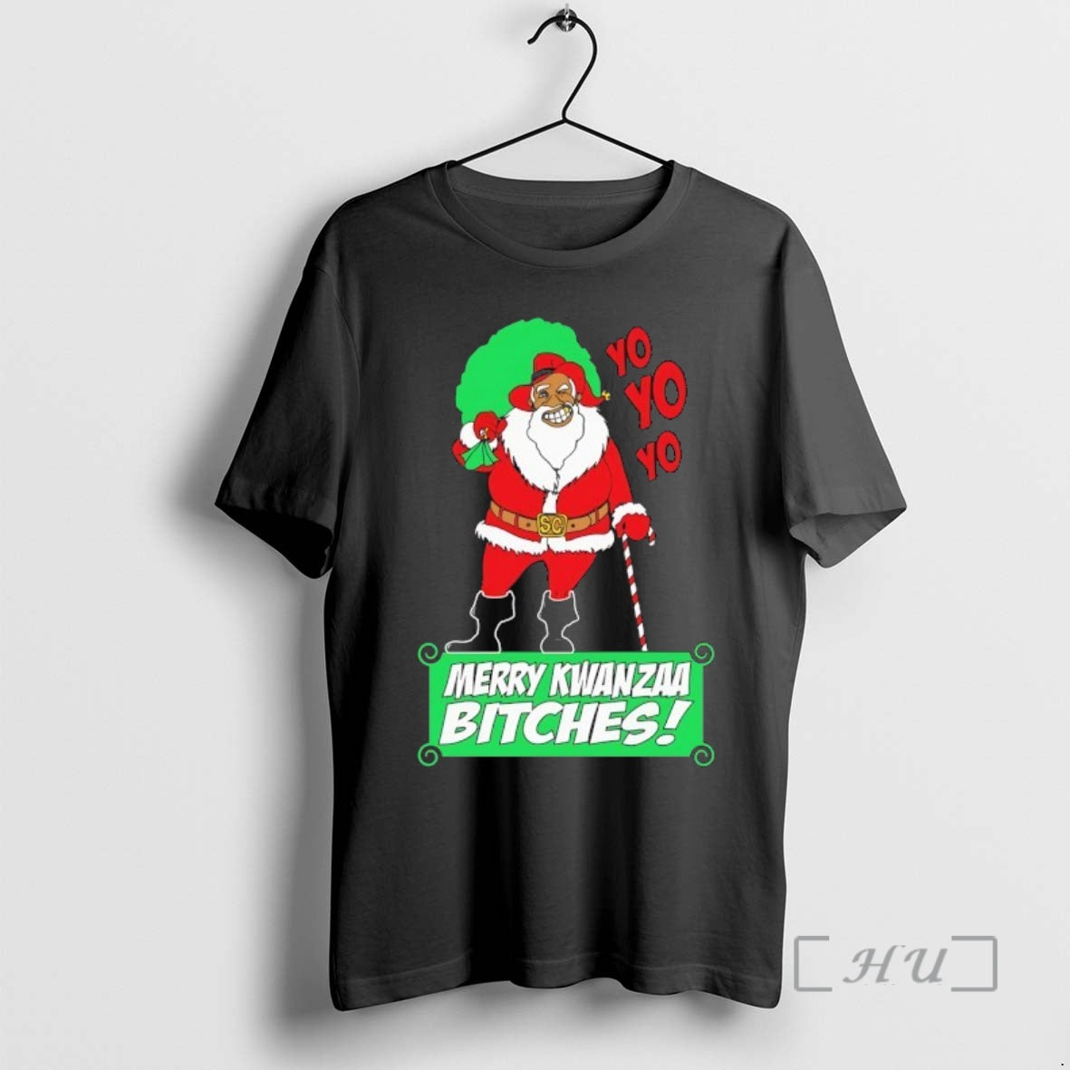 Officials Yo Yo Yo Merry Kwanzaa Bitches T-Shirts, Hoodie, Sweatshirt | ZylaModa.com