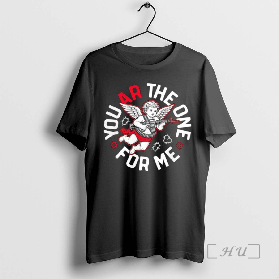 Officials Youre The One For Me Cupid With Gun T-Shirts, Hoodie, Sweatshirt | ZylaModa.com