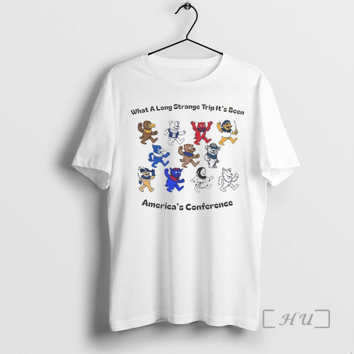 Officials What A Long Strange Trip Its Been Americas Conference Big East X Grateful Dead T-Shirts, Hoodie, Sweatshirt