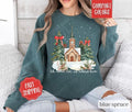 Oh Come Let Us Adore Him Comfort Colors Sweatshirt, Holiday Sweater Womenswear, Xmas Crewneckstyle{n002}2 T-Shirts, Hoodie