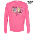 Oh For Peeps Sake Long Sleeve Comfort Colors T-Shirt Hoodie, Sweatshirt | ZylaModa.com