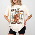 Onyx Storm Quest Squad Broccoli Shirt, Broccoli Cat TShirt, Ridoc Romantasy Fan Shirt, Dragon Rider Tee, Fourth Wing...