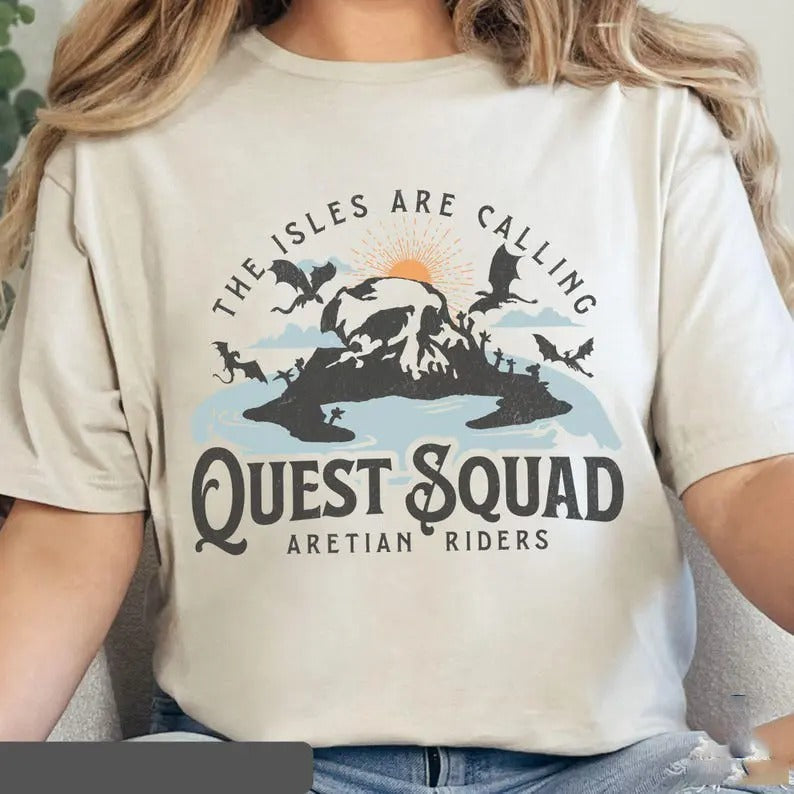 Onyx Storm Shirt Quest Squad tee Fourth Wing Merch Xaden Riorson clothes Violet bookish top romantasy fan Ridoc tshirt...