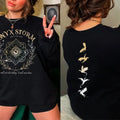 Onyx Storm Sweatshirt, Violet Sorrengail Shirt, Fourth Wing Shirt, Basgiath War Sweatshirt, I Will Save Him Shirt, Xaden...
