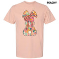 Orange Blooms Bunny Comfort Colors T-Shirt 'NLB' Hoodie, Sweatshirt | ZylaModa.com