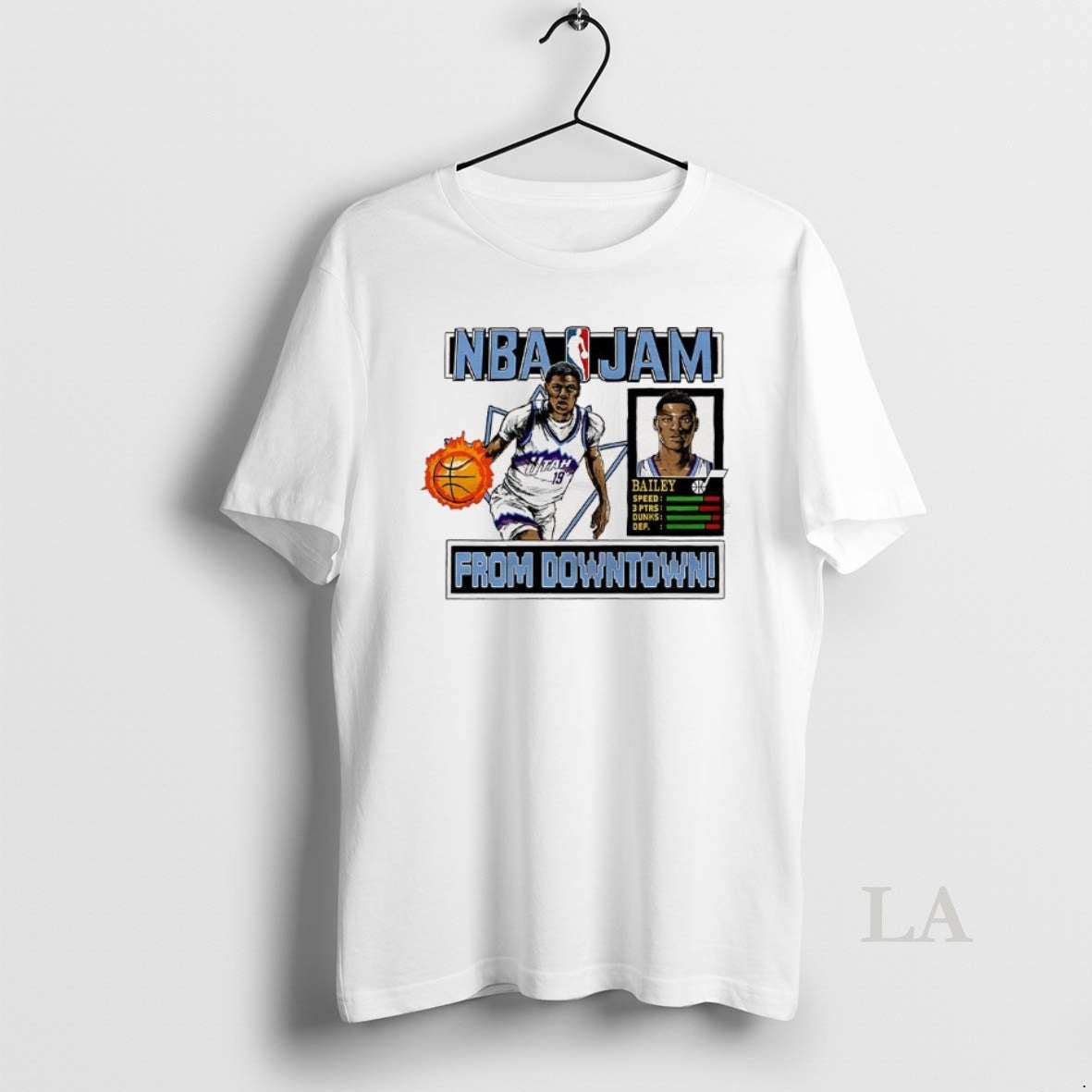 Original Ace Bailey Utah Jazz Nba Jam From Downtown Classic Video Game T-Shirts, Hoodie, Sweatshirt | ZylaModa.com