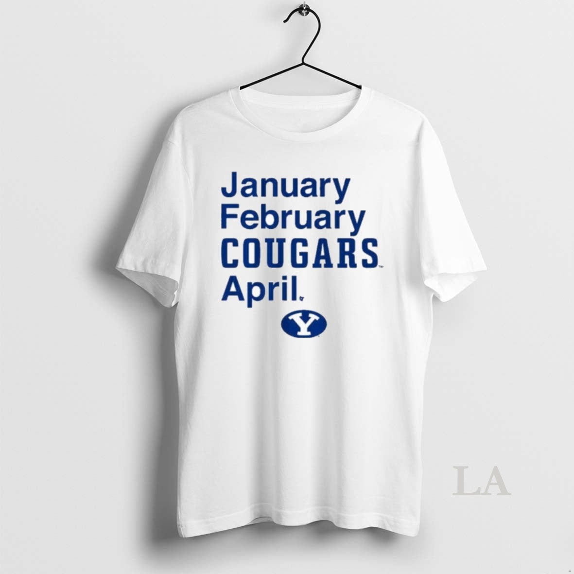 Original Byu Cougars Basketball January February Cougars April T-Shirts, Hoodie, Sweatshirt | ZylaModa.com