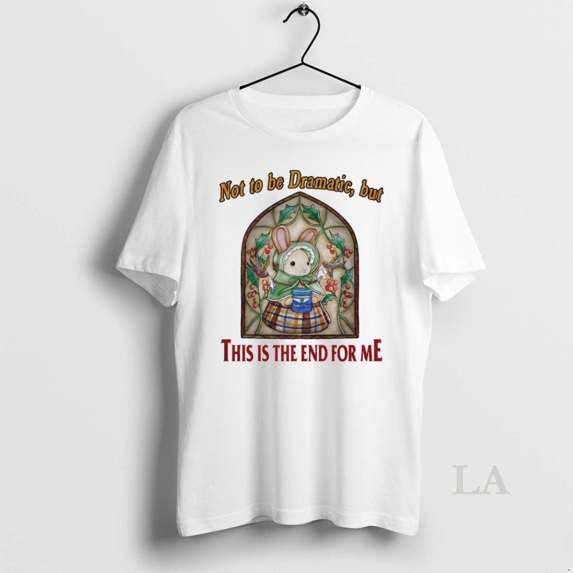 Original Bunny Not To Be Dramatic But This Is The End For Me Circle T-Shirts, Hoodie, Sweatshirt | ZylaModa.com