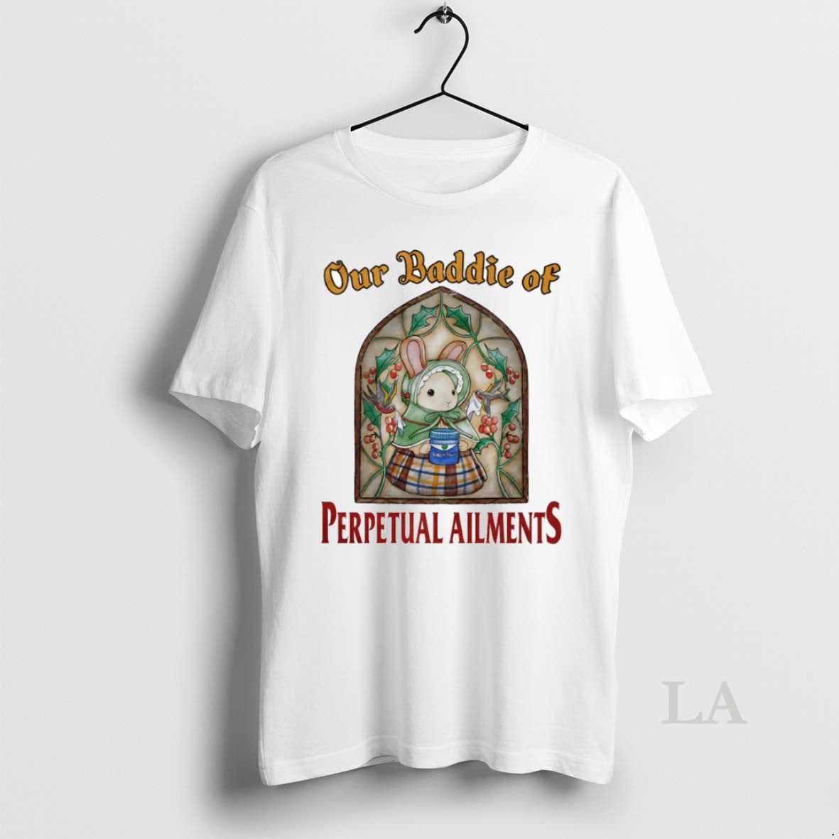 Original Bunny Our Baddie Of Perpetual Ailments Circle T-Shirts, Hoodie, Sweatshirt | ZylaModa.com