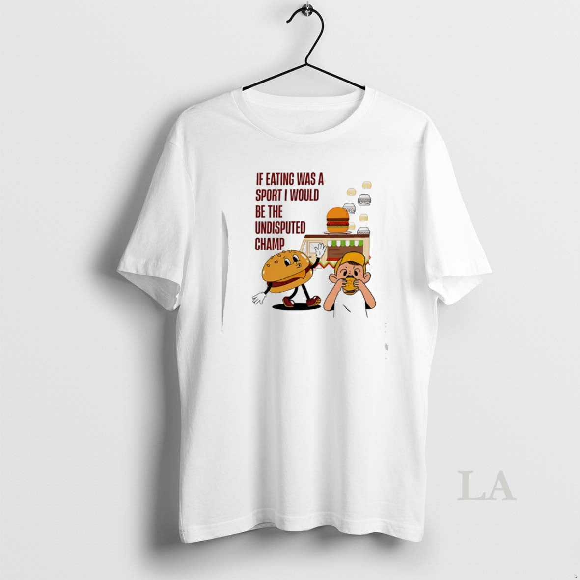 Original Burger If Eating Was A Sport I Would Be The Undisputed Champ T-Shirts, Hoodie, Sweatshirt | ZylaModa.com