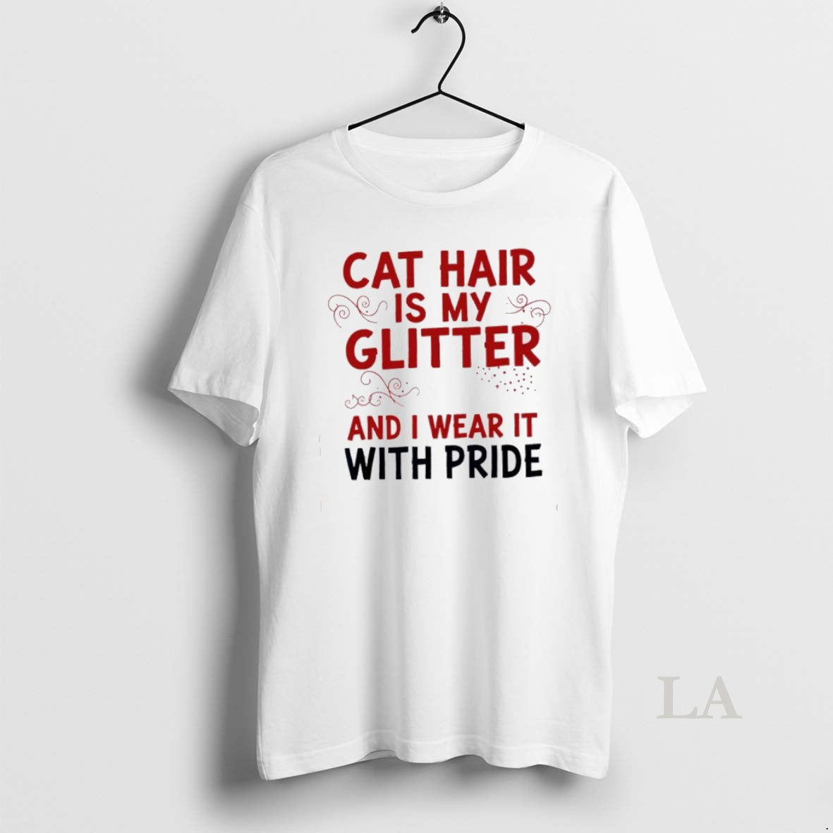 Original Cat Hair Is My Glitter And I Wear It With Pride T-Shirts, Hoodie, Sweatshirt | ZylaModa.com