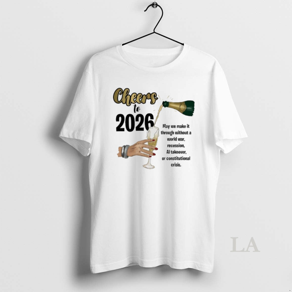 Original Cheers To 2026 May We Make It Through Without A World War T-Shirts, Hoodie, Sweatshirt | ZylaModa.com