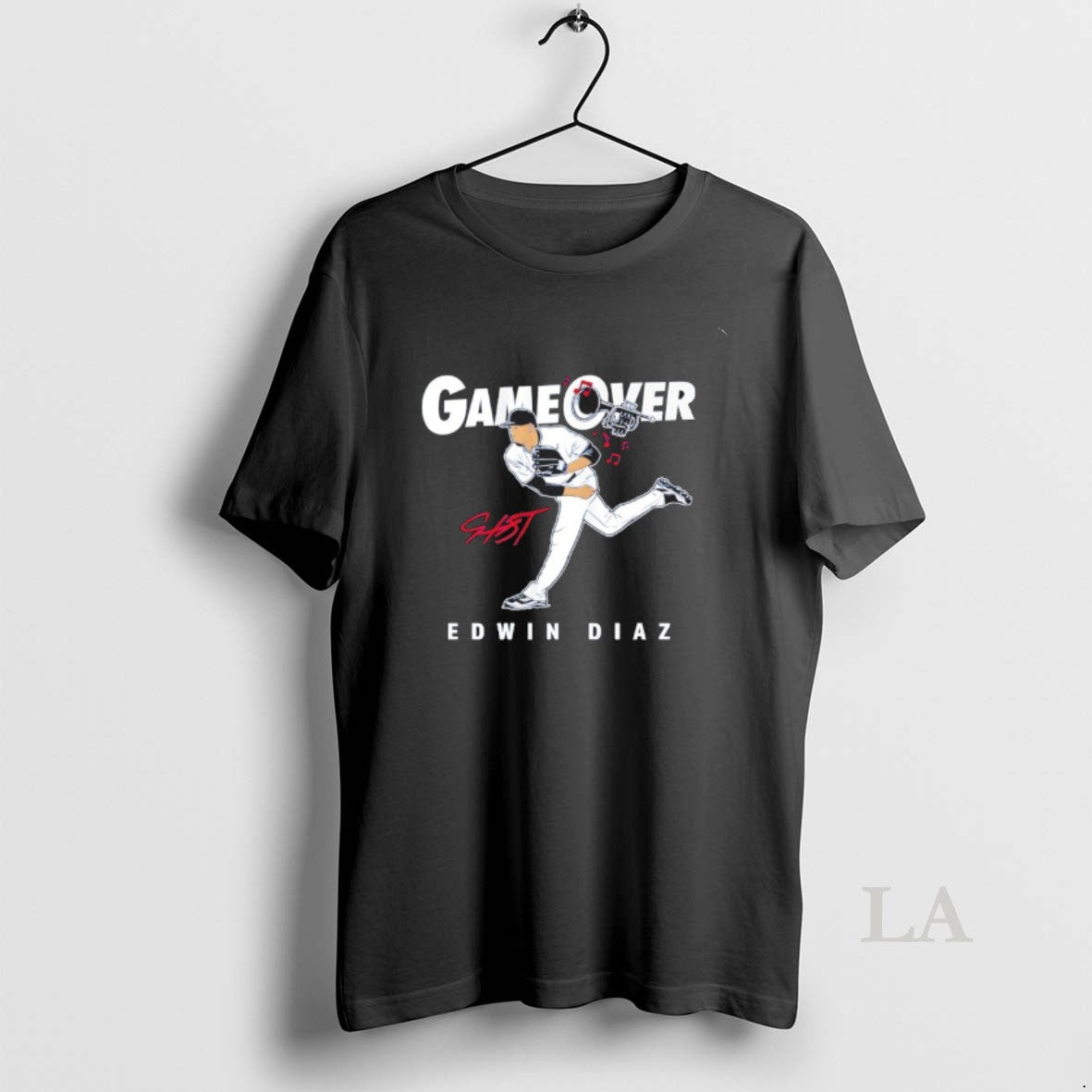 Original Edwin Diaz Game Over Los Angeles Signature T-Shirts, Hoodie, Sweatshirt | ZylaModa.com