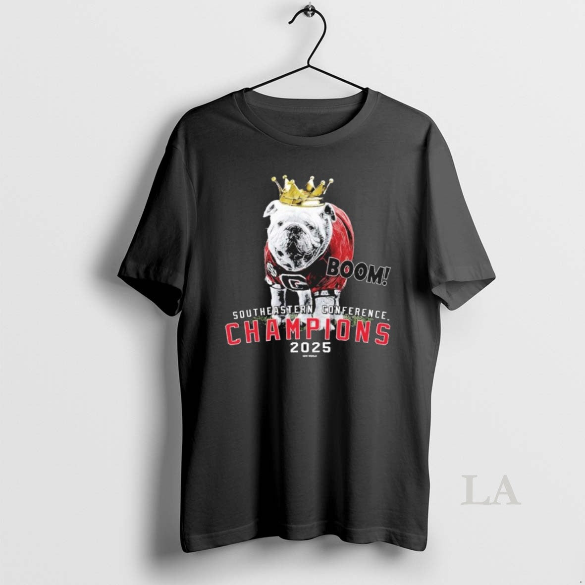 Original Georgia Bulldogs 2025 Sec Conference Champions Mascot Crown T-Shirts, Hoodie, Sweatshirt | ZylaModa.com