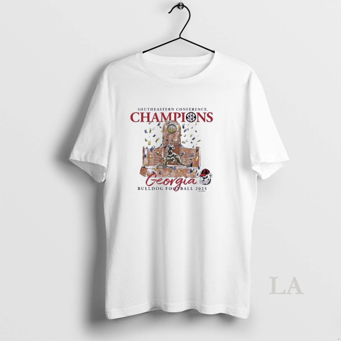 Original Georgia Bulldogs 2025 Sec Football Conference Champions Trophy T-Shirts, Hoodie, Sweatshirt | ZylaModa.com