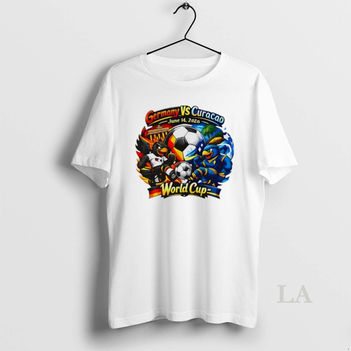 Original Germany Vs Curacao 2026 World Cup Mascot T-Shirts, Hoodie, Sweatshirt | ZylaModa.com