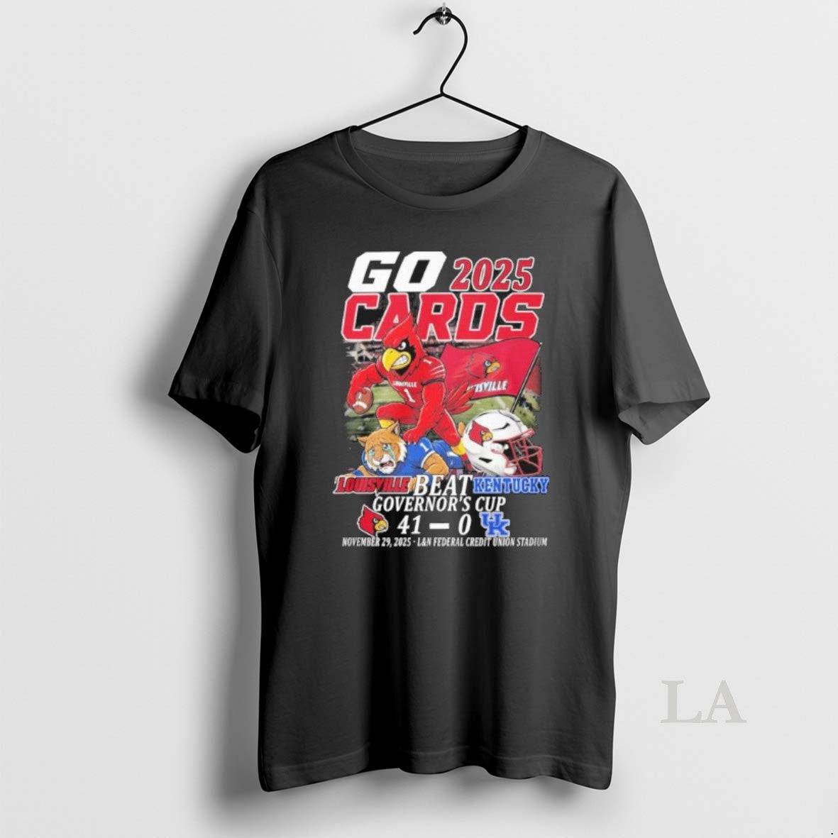 Original Go Cards Louisville Beat Kentucky Governors Cup Winners Mascot T-Shirts, Hoodie, Sweatshirt | ZylaModa.com