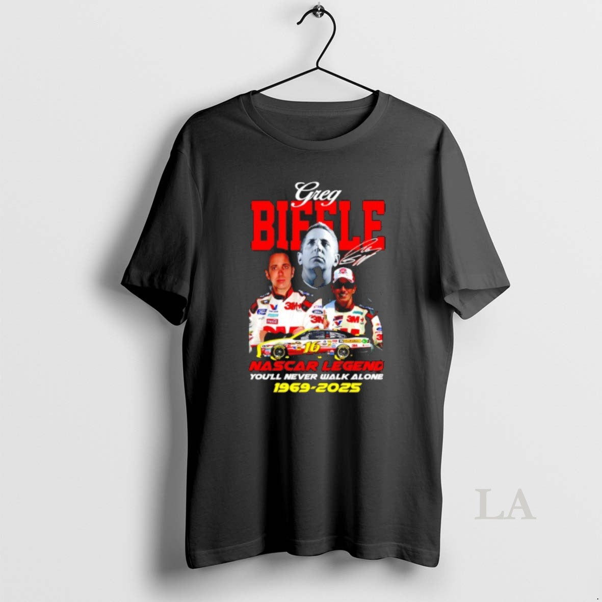 Original Greg Biffle Nascar Legend Youll Never Walk Alone 1969 2025 T-Shirts, Hoodie, Sweatshirt | ZylaModa.com
