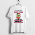 Original Grinch Im A Grouchy Chubby Woman Circle T-Shirts, Hoodie, Sweatshirt | ZylaModa.com