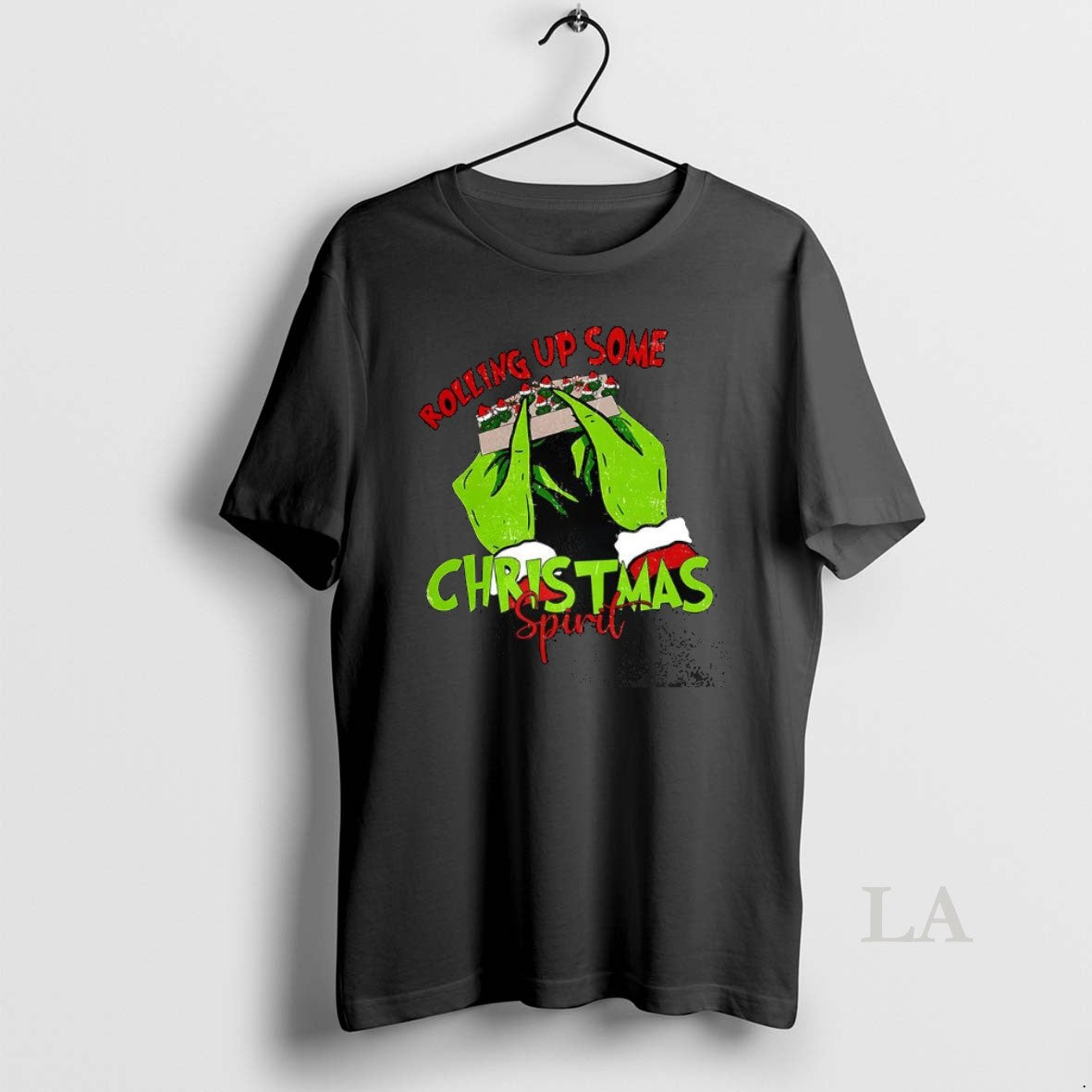 Original Grinch Hands Rolling Up Some Christmas Spirit T-Shirts, Hoodie, Sweatshirt | ZylaModa.com