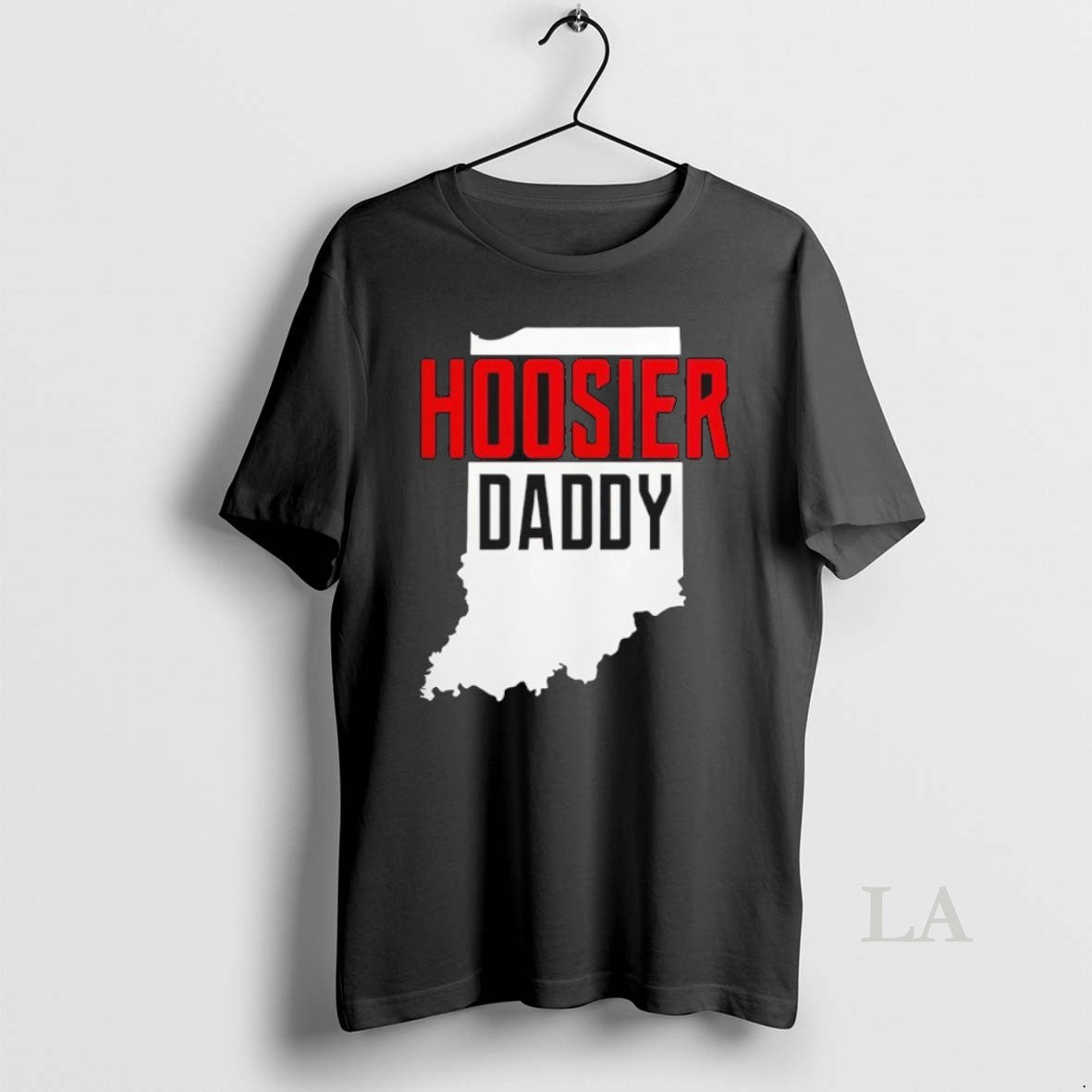 Original Hoosier Daddy Indiana State Map T-Shirts, Hoodie, Sweatshirt | ZylaModa.com