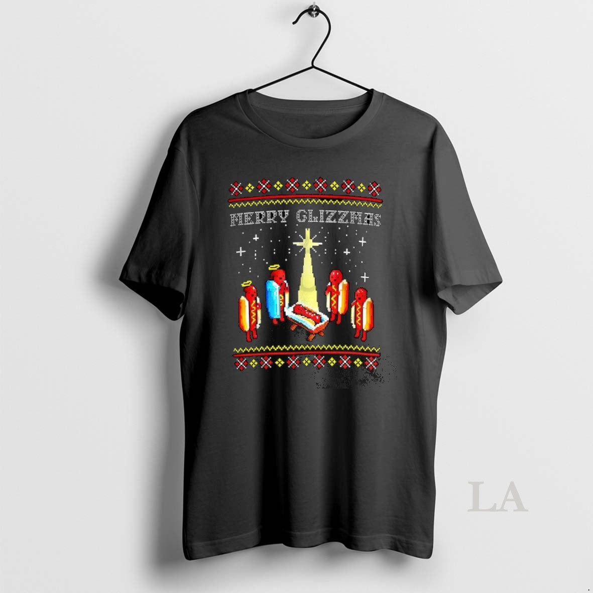 Original Hot Dog Holiday Merry Glizzmas Ugly Christmas Parody T-Shirts, Hoodie, Sweatshirt | ZylaModa.com