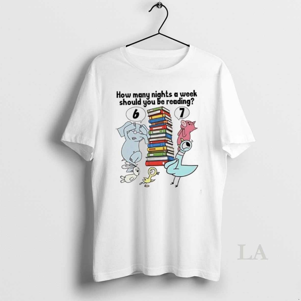 Original How Many Nights A Week Should You Be Reading 6 7 Animal T-Shirts, Hoodie, Sweatshirt | ZylaModa.com
