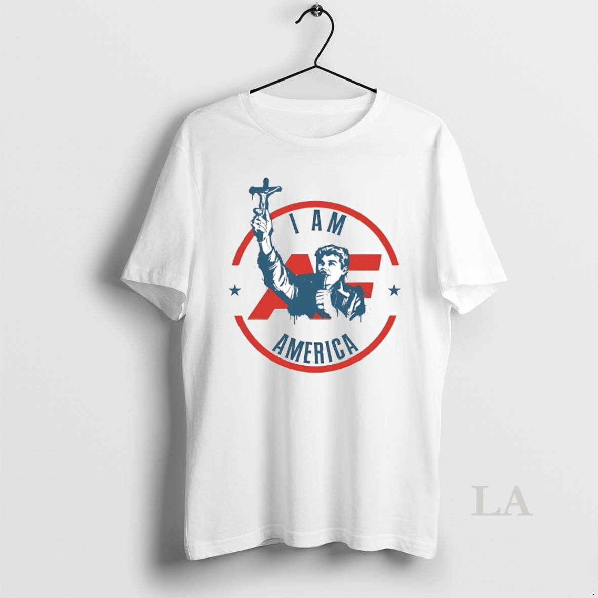 Original I Am America First Crucifix Circle T-Shirts, Hoodie, Sweatshirt | ZylaModa.com