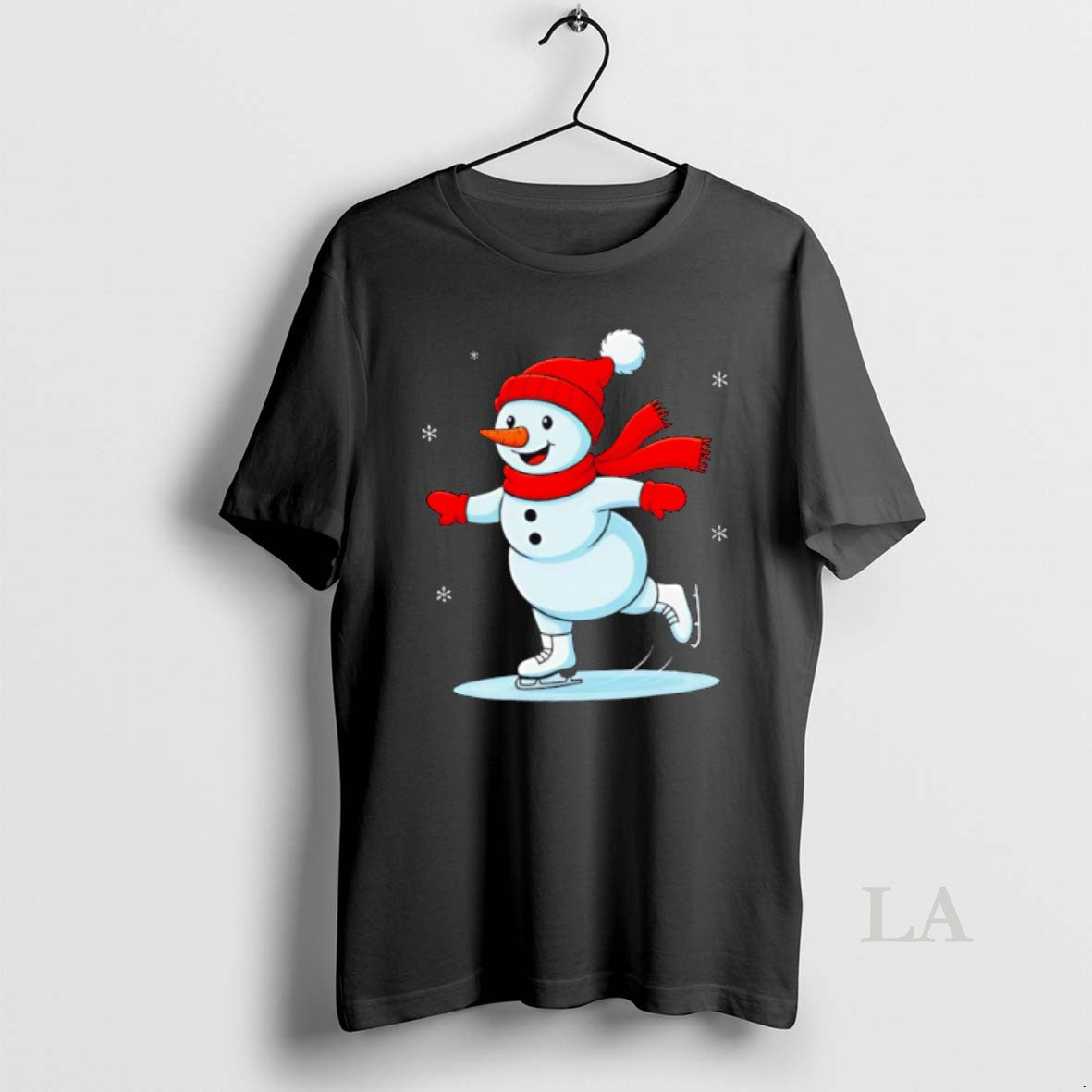 Original Ice Skating Snowman Christmas Funny T-Shirts, Hoodie, Sweatshirt | ZylaModa.com