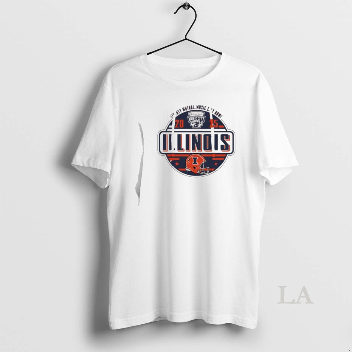 Original Illinois Football 2025 Music City Bowl Logo T-Shirts, Hoodie, Sweatshirt | ZylaModa.com