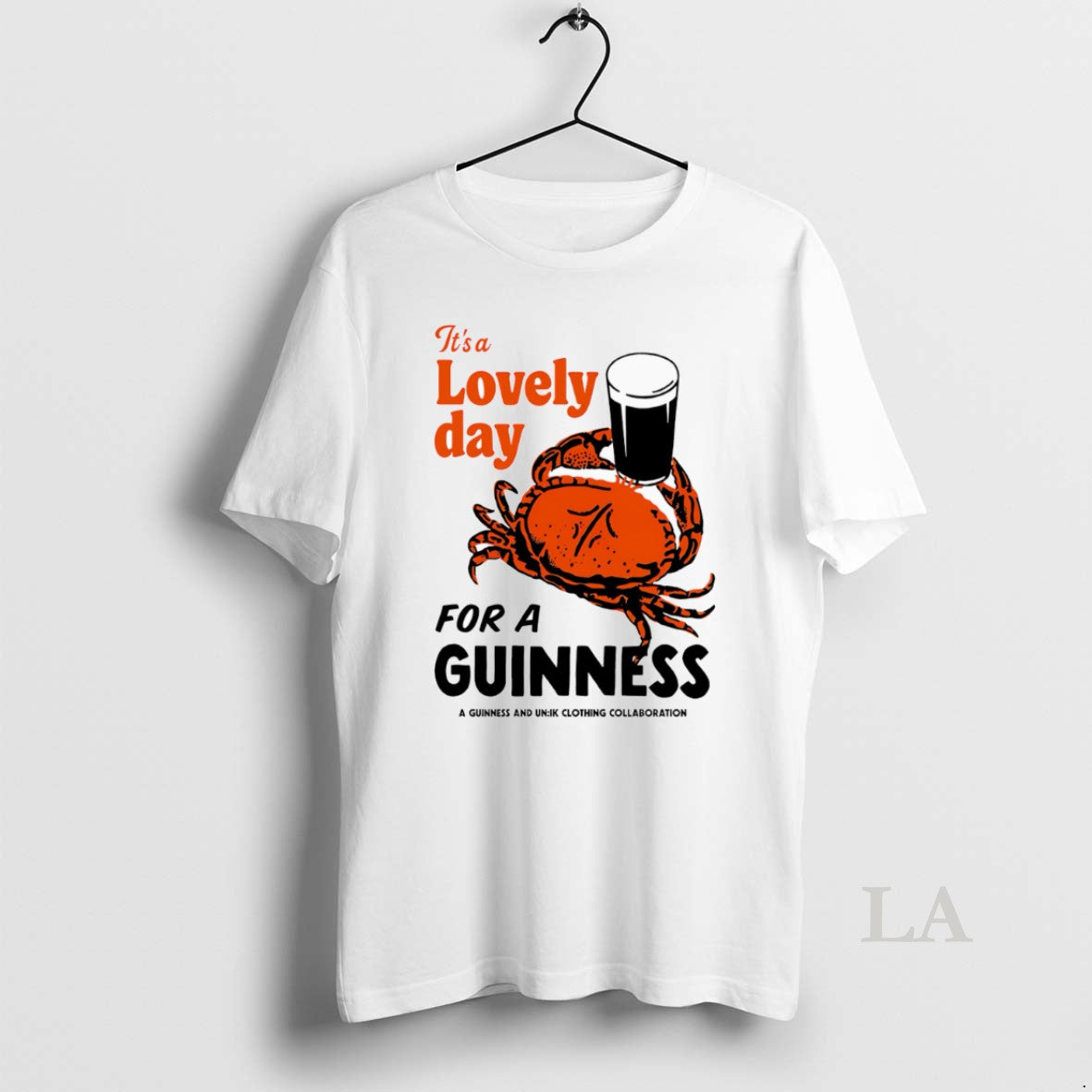 Original Its A Lovely Day For Guinness Guinness Crab T-Shirts, Hoodie, Sweatshirt | ZylaModa.com
