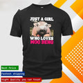 Original Just A Girl Who Loves Moo Deng 2024 T-Shirt, Moo Deng T-Shirt, Gift For Her, Gift For Him Fabric Top Cotton...