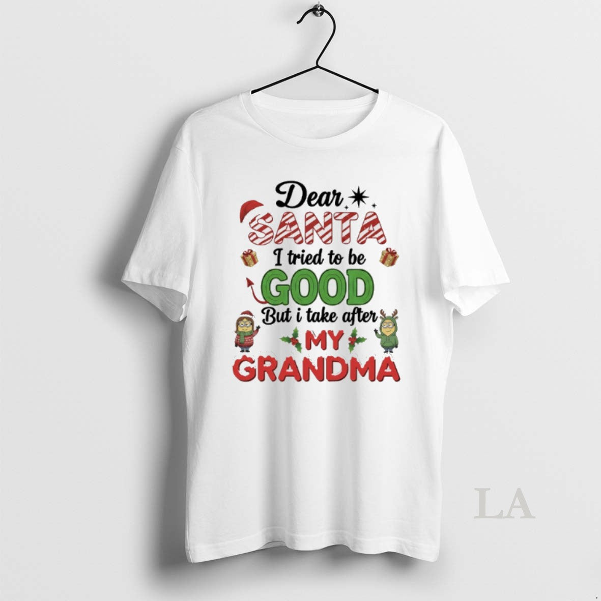Original Minions Christmas Dear Santa I Tried To Be Good But I Take After My T-Shirts, Hoodie, Sweatshirt | ZylaModa.com