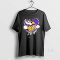 Original Minnesota Vikings Rip The Chest Forever In My Heart T-Shirts, Hoodie, Sweatshirt | ZylaModa.com