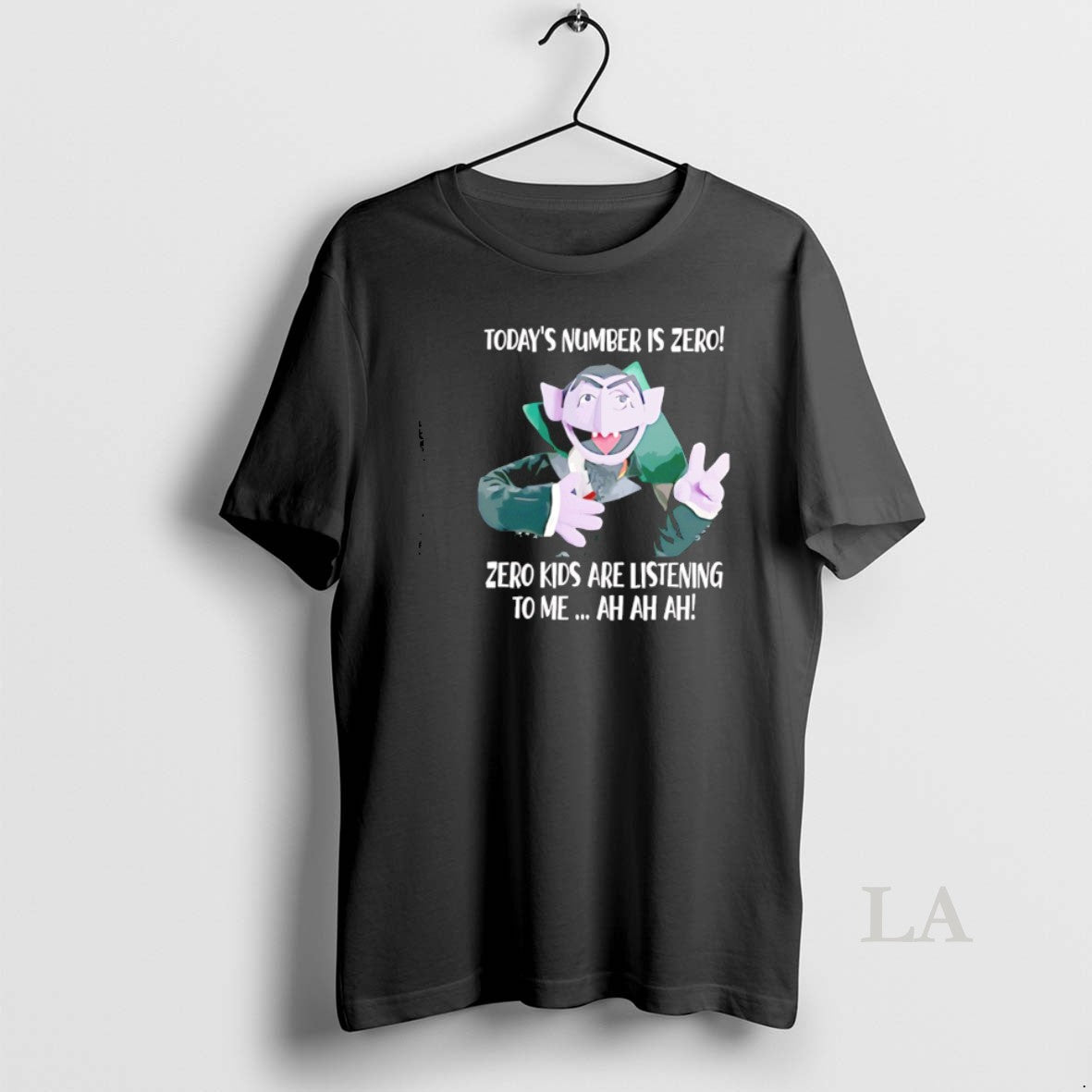 Original Muppet Dracula Todays Number Is Zero Zero Kids Are Listening To Me Ah Ah T-Shirts, Hoodie, Sweatshirt | ZylaModa.com
