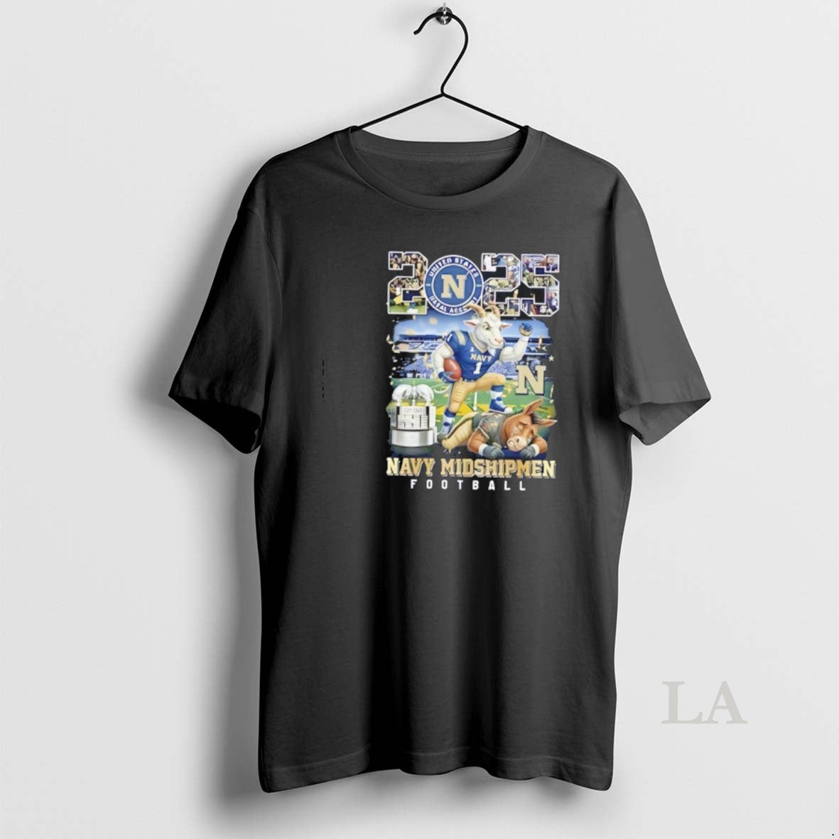 Original Navy Midshipmen 2025 Commander In Chiefs Trophy Champions Mascot T-Shirts, Hoodie, Sweatshirt | ZylaModa.com