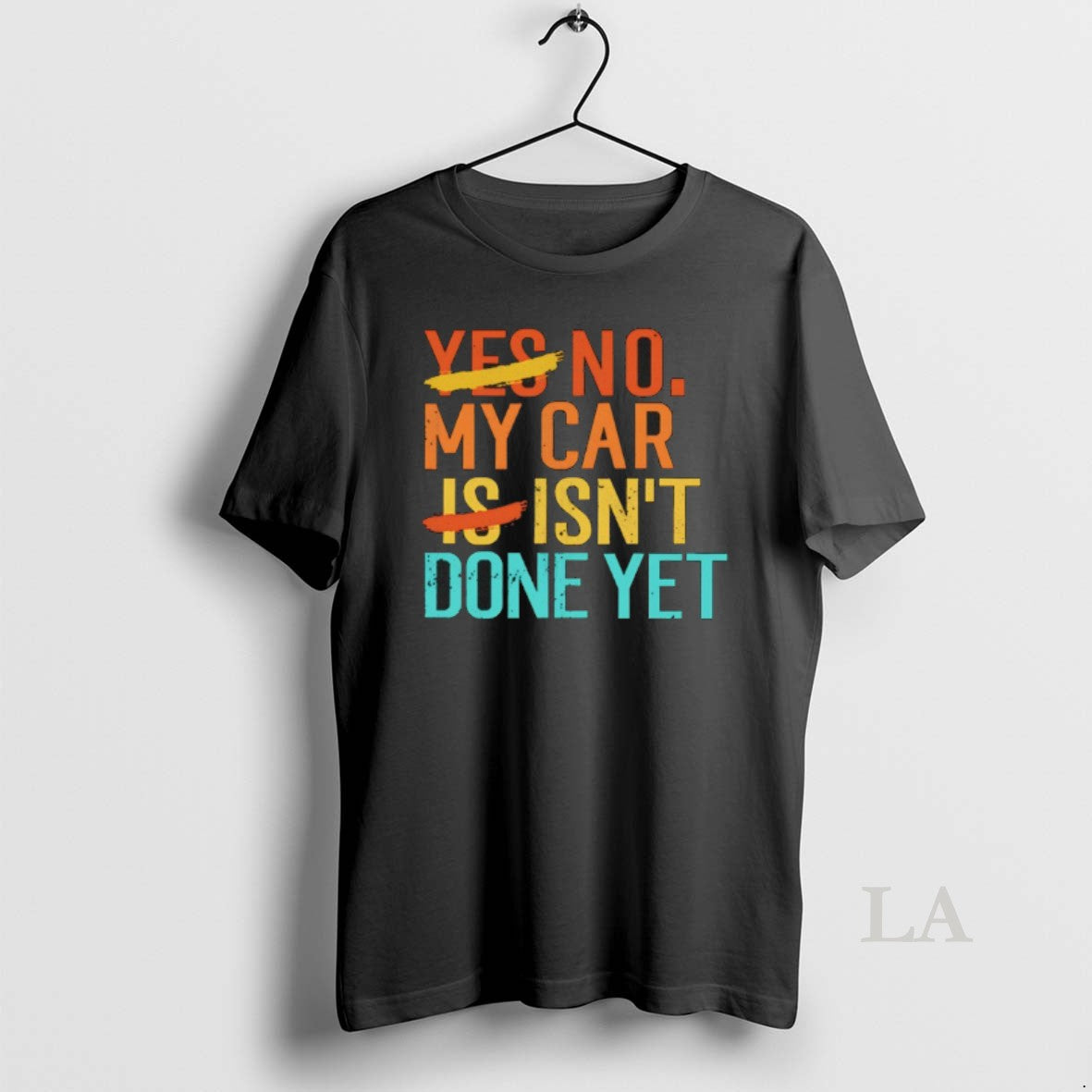 Original No My Car Isnt Done Yet T-Shirts, Hoodie, Sweatshirt | ZylaModa.com