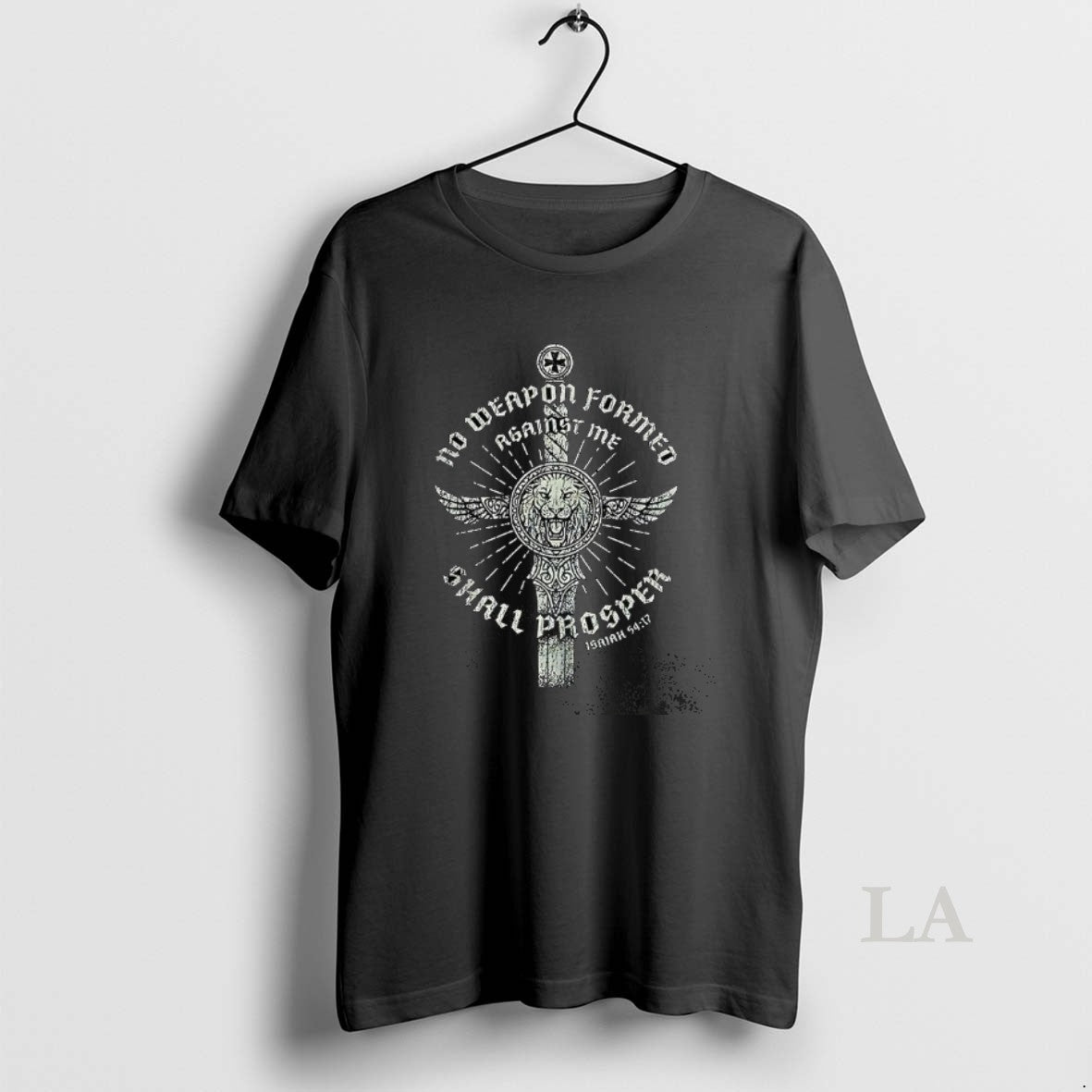 Original No Weapon Formed Shall Prosper Sword Isaiah 54 17 Christian T-Shirts, Hoodie, Sweatshirt | ZylaModa.com