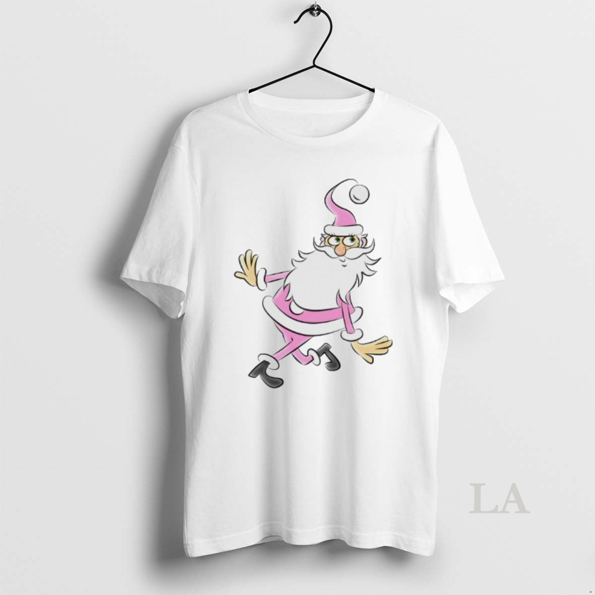 Original Pink Santa Claus Swish Kringle Funny Christmas 2025 T-Shirts, Hoodie, Sweatshirt | ZylaModa.com